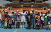 Children of Ekadaksha Learning Center visit tennis tournament Chennai open 2014, Chennai