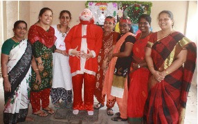 Christmas joy and cheer 2017 at Ekadaksha Learning Center, Chennai