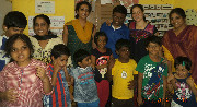 creative art workshop with hema at Ekadaksha Learning Center, Chennai