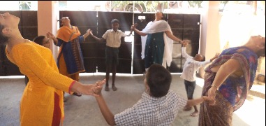 yoga day at ekadaksha learning center, chennai