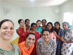 Zumba for ELC teachers by Ms. Hetal, Zumba instructor, at Ekadaksha, Chennai