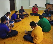 Workshop by Mr. Parasuram Ramamoorthy of Velvi-Rehearsing for life at Ekadaksha Learning Center, Chennai